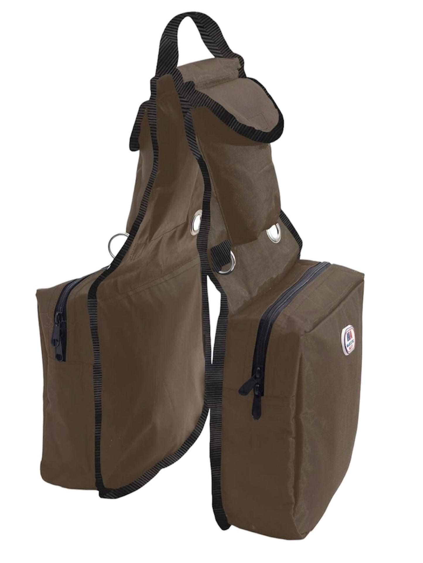 Majestic Ally Insulated Economy Western Saddle Bag with Mesh Pockets