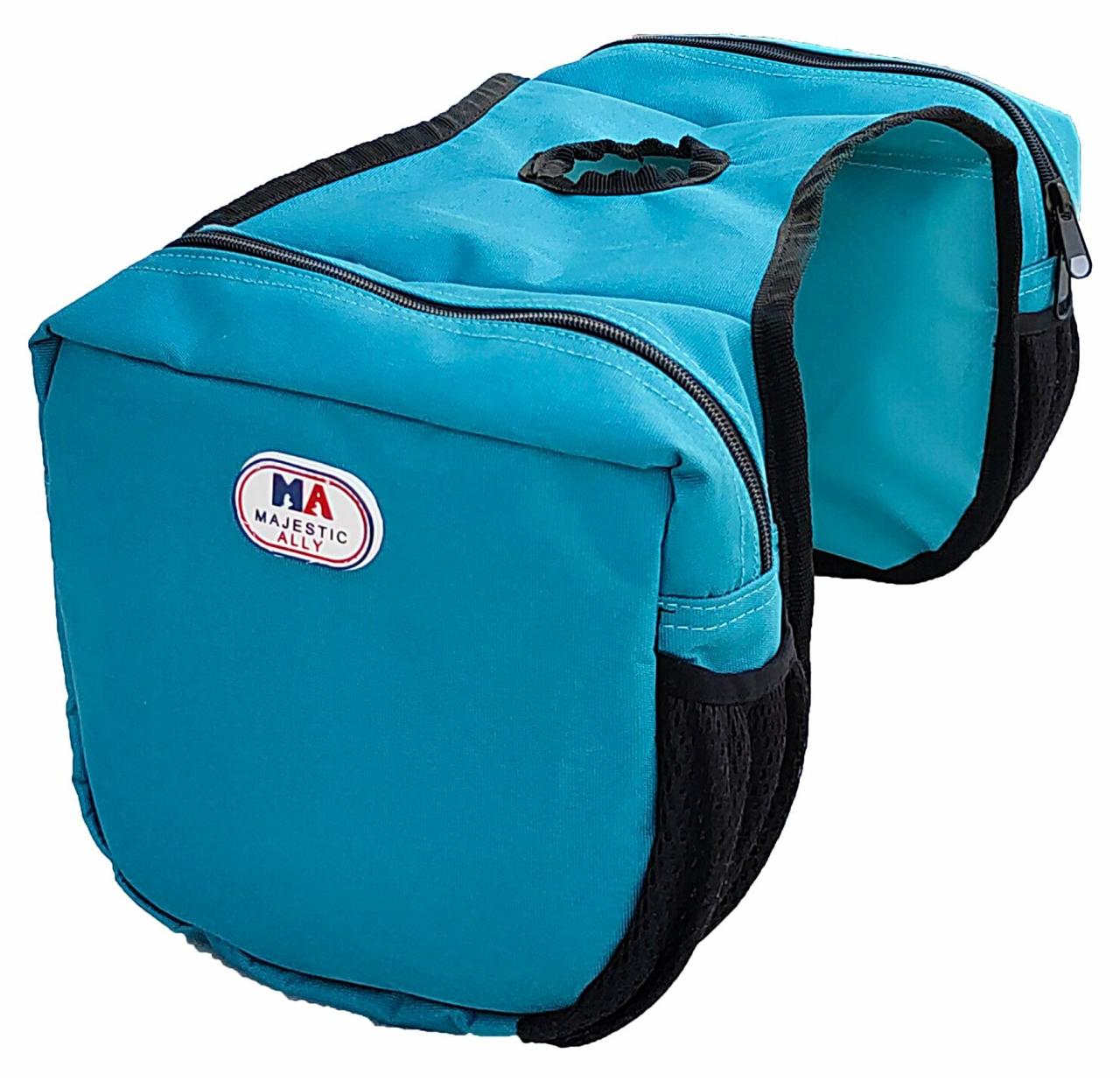 Majestic Ally Insulated Economy Horn Bag for Western Saddle with Mesh Pockets