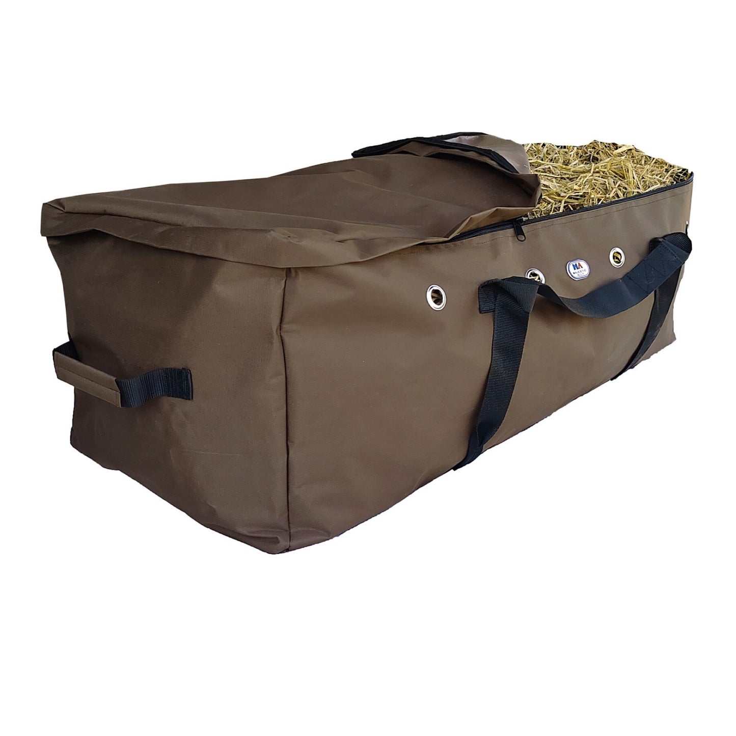 Majestic Ally 1200 D Nylon Fabric Large 44” x 20” x 16” and Extra Large 53"x 29" x 21" Heavy-Duty Hay Bale Storage Bag
