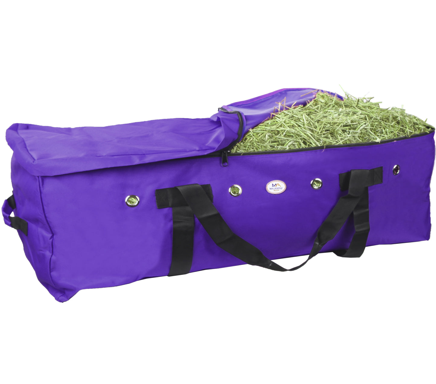 Majestic Ally 1200 D Nylon Fabric Large 44” x 20” x 16” and Extra Large 53"x 29" x 21" Heavy-Duty Hay Bale Storage Bag