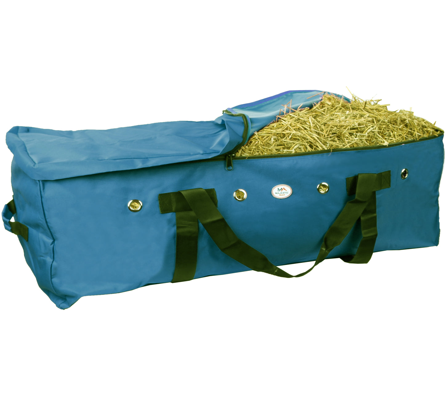 Majestic Ally 1200 D Nylon Fabric Large 44” x 20” x 16” and Extra Large 53"x 29" x 21" Heavy-Duty Hay Bale Storage Bag
