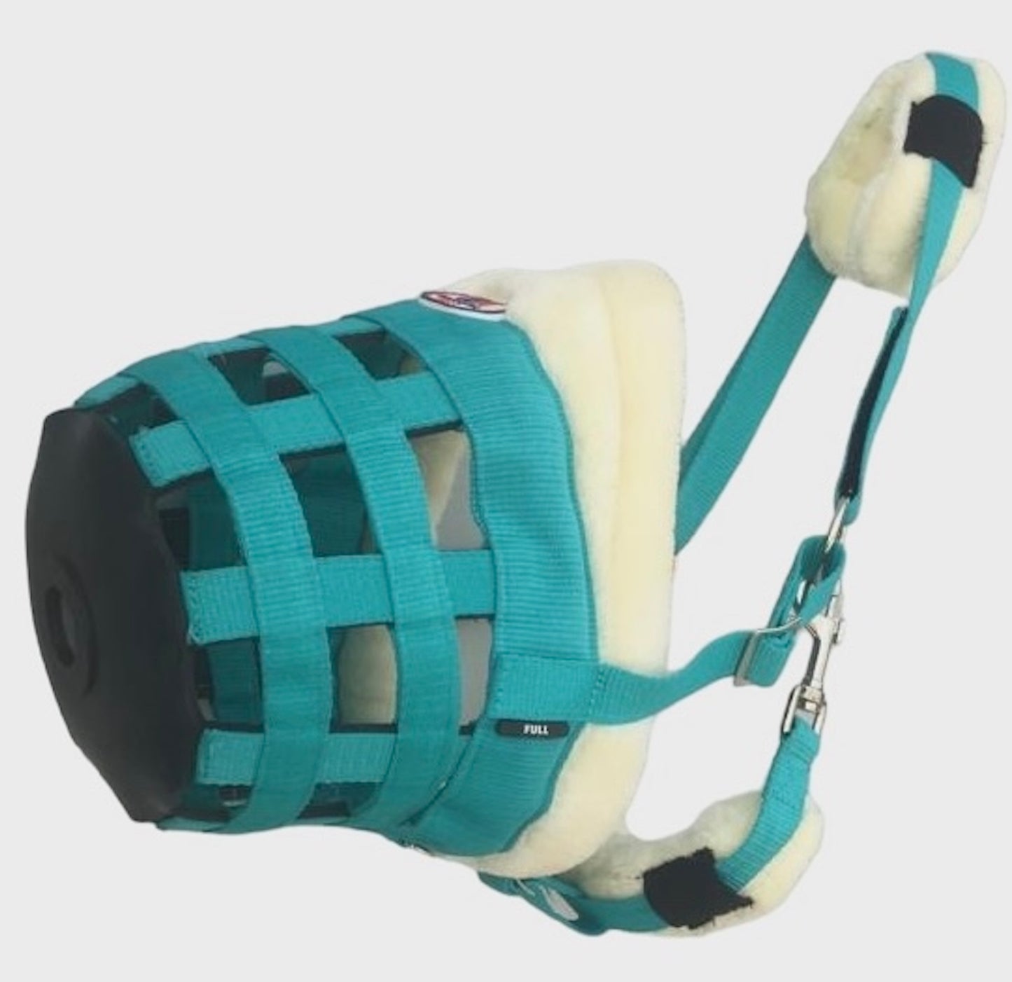 Majestic Ally Mink Fleece Padded Muzzle Halter Full