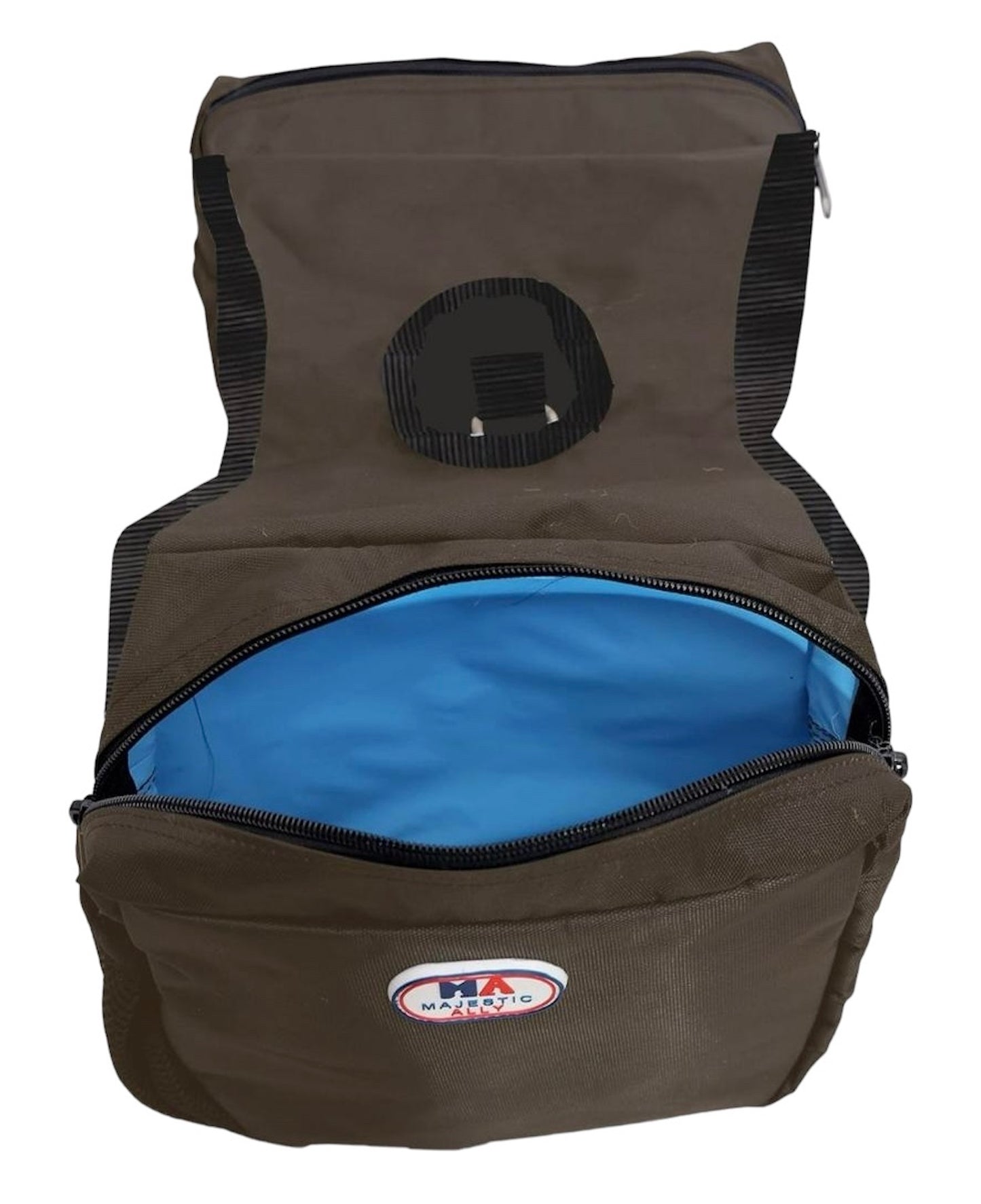 Majestic Ally Insulated Economy Horn Bag for Western Saddle with Mesh Pockets
