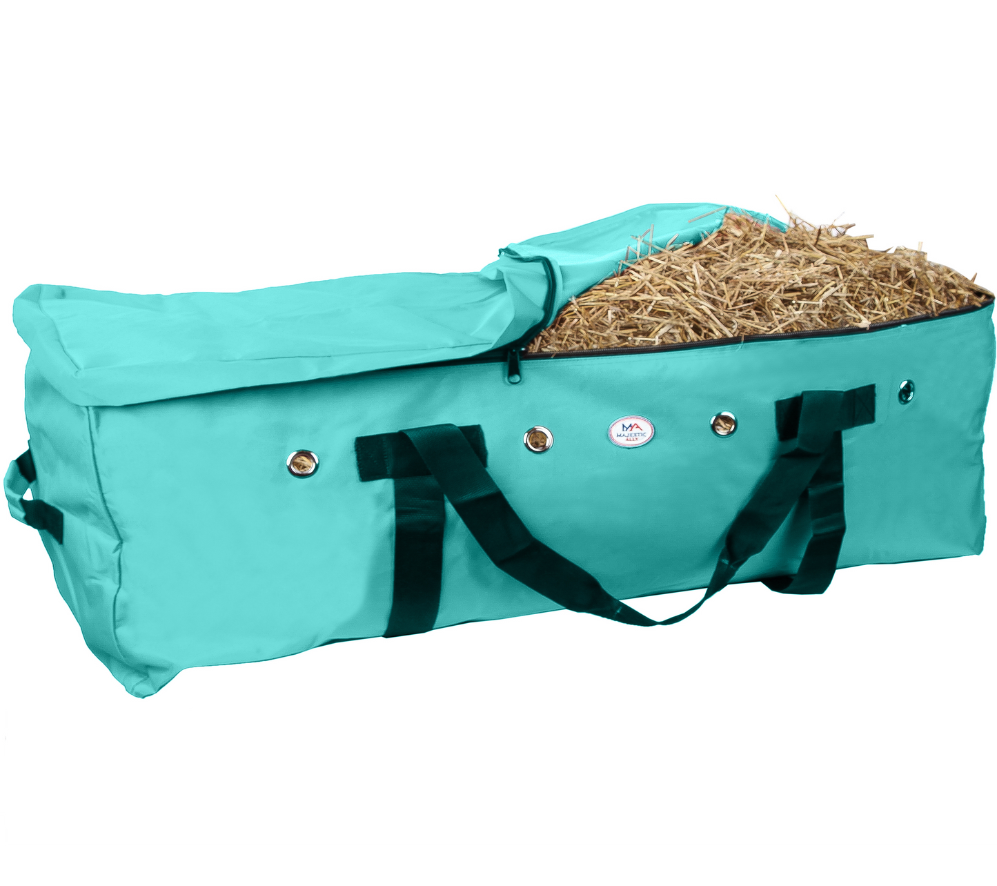 Majestic Ally 1200 D Nylon Fabric Large 44” x 20” x 16” and Extra Large 53"x 29" x 21" Heavy-Duty Hay Bale Storage Bag