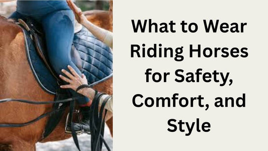 What to Wear Riding Horses for Safety