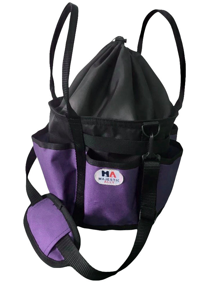 Majestic Ally horse Grooming Organizer Tote Bag - 9"Hx10"G