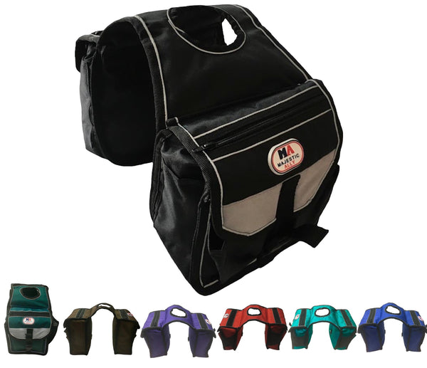 Majestic Ally Horn Bag, Nylon Insulated Padded Reflective Pockets,Two Water Bottle, Camera/Cell Phone Pocket, Horn Bag