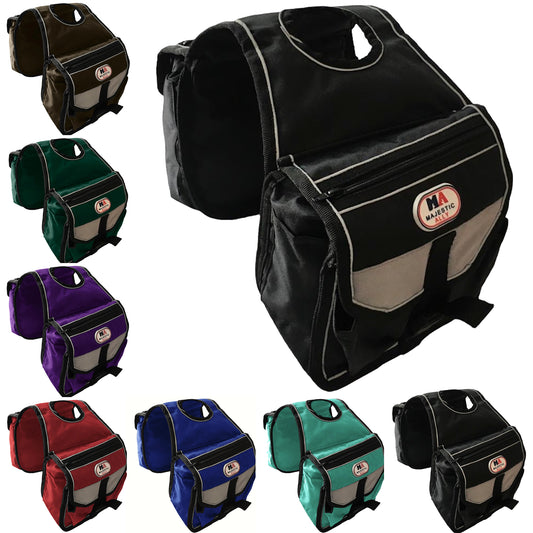 Majestic Ally Horn Bag, Nylon Insulated Padded Reflective Pockets,Two Water Bottle, Camera/Cell Phone Pocket, Horn Bag