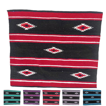Majestic Ally 36"x 34" Navajo Design Acrylic Saddle Blanket -2.4 lbs