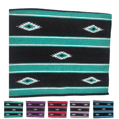 Majestic Ally 36"x 34" Navajo Design Acrylic Saddle Blanket -2.4 lbs