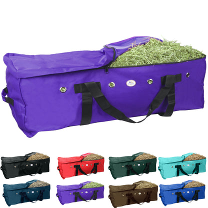 Majestic Ally 1200 D Nylon Fabric Large 44” x 20” x 16” and Extra Large 53"x 29" x 21" Heavy-Duty Hay Bale Storage Bag