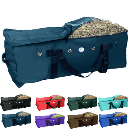 Majestic Ally 1200 D Nylon Fabric Large 44” x 20” x 16” and Extra Large 53"x 29" x 21" Heavy-Duty Hay Bale Storage Bag