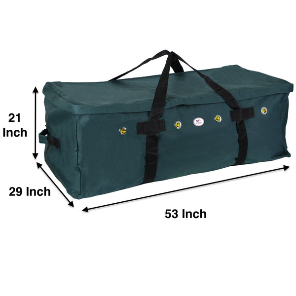 Majestic Ally 1200 D Nylon Fabric Large 44” x 20” x 16” and Extra Large 53"x 29" x 21" Heavy-Duty Hay Bale Storage Bag