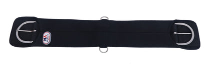 Majestic Ally Neoprene Straight Cinch Girth Stainless Steal Buckles Black -22'', 26",30" and 34"