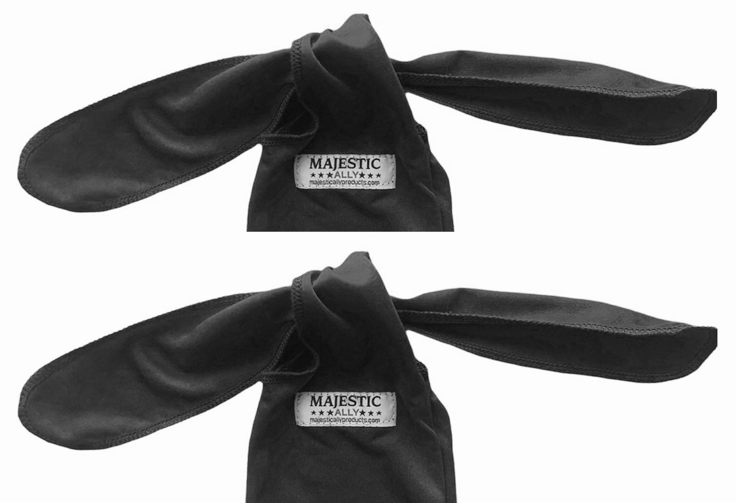 Majestic Ally Spandex/Elastane Tail Bag for Horses - to Keep The Tail Clean and Protected - Set of 2