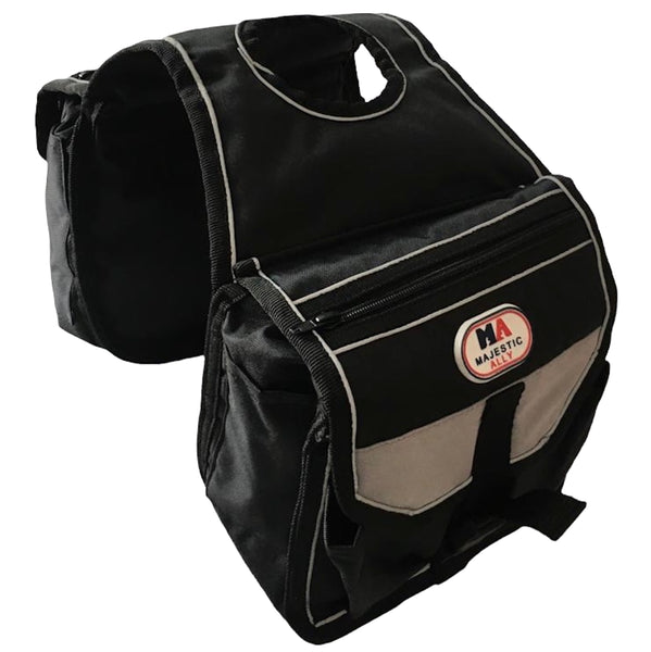 Majestic Ally Horn Bag, Nylon Insulated Padded Reflective Pockets,Two Water Bottle, Camera/Cell Phone Pocket, Horn Bag