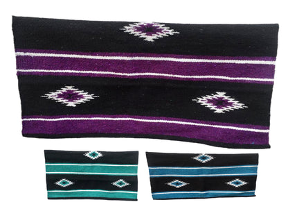 Majestic Ally 36"x 34" Navajo Design Acrylic Saddle Blanket -2.4 lbs