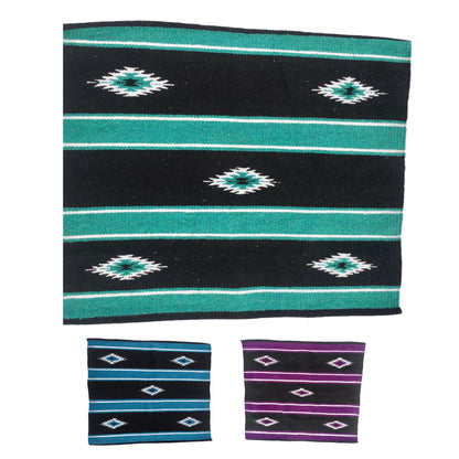 Majestic Ally 36"x 34" Navajo Design Acrylic Saddle Blanket -2.4 lbs