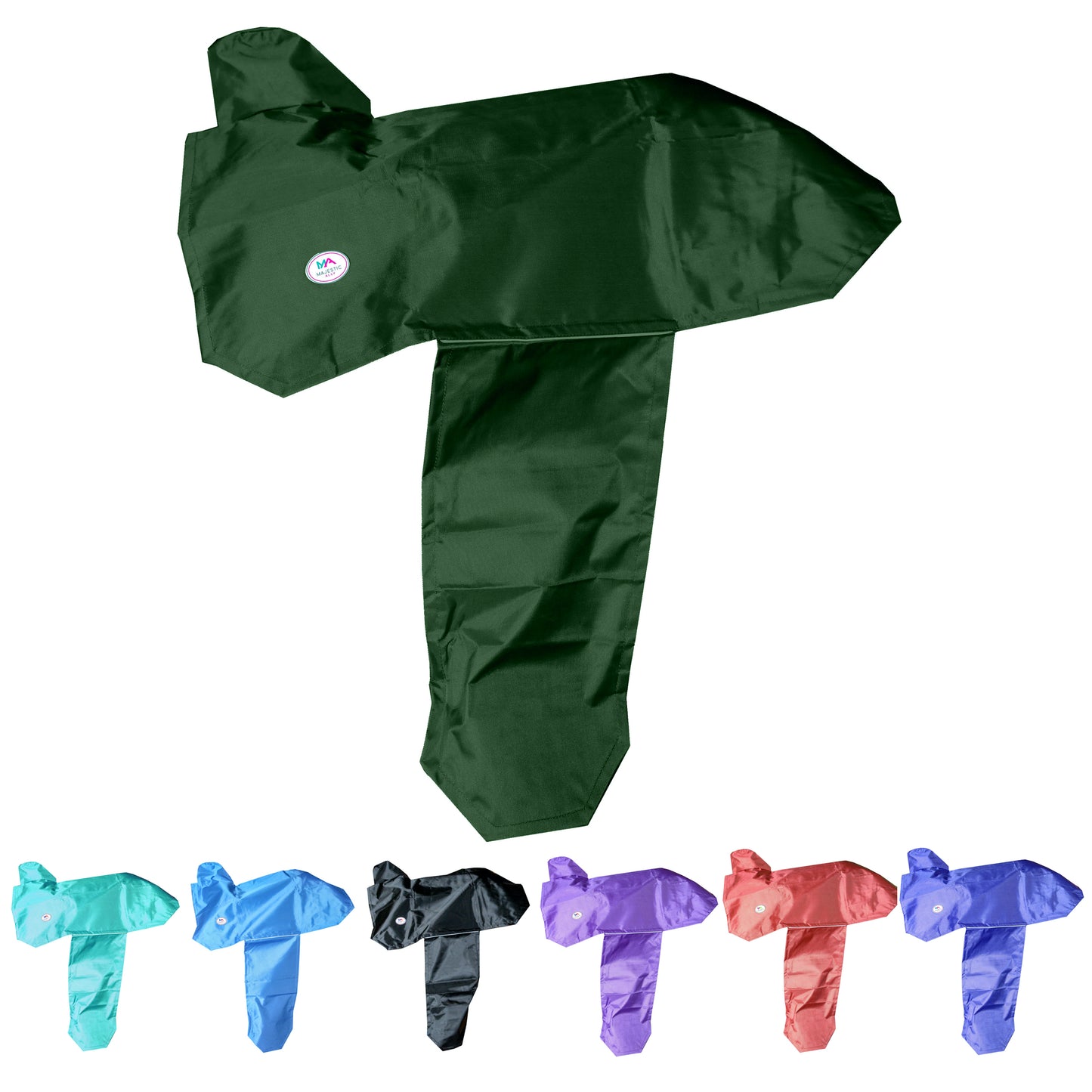 Majestic Ally 1000D Waterproof Reflective Western Saddle Cover