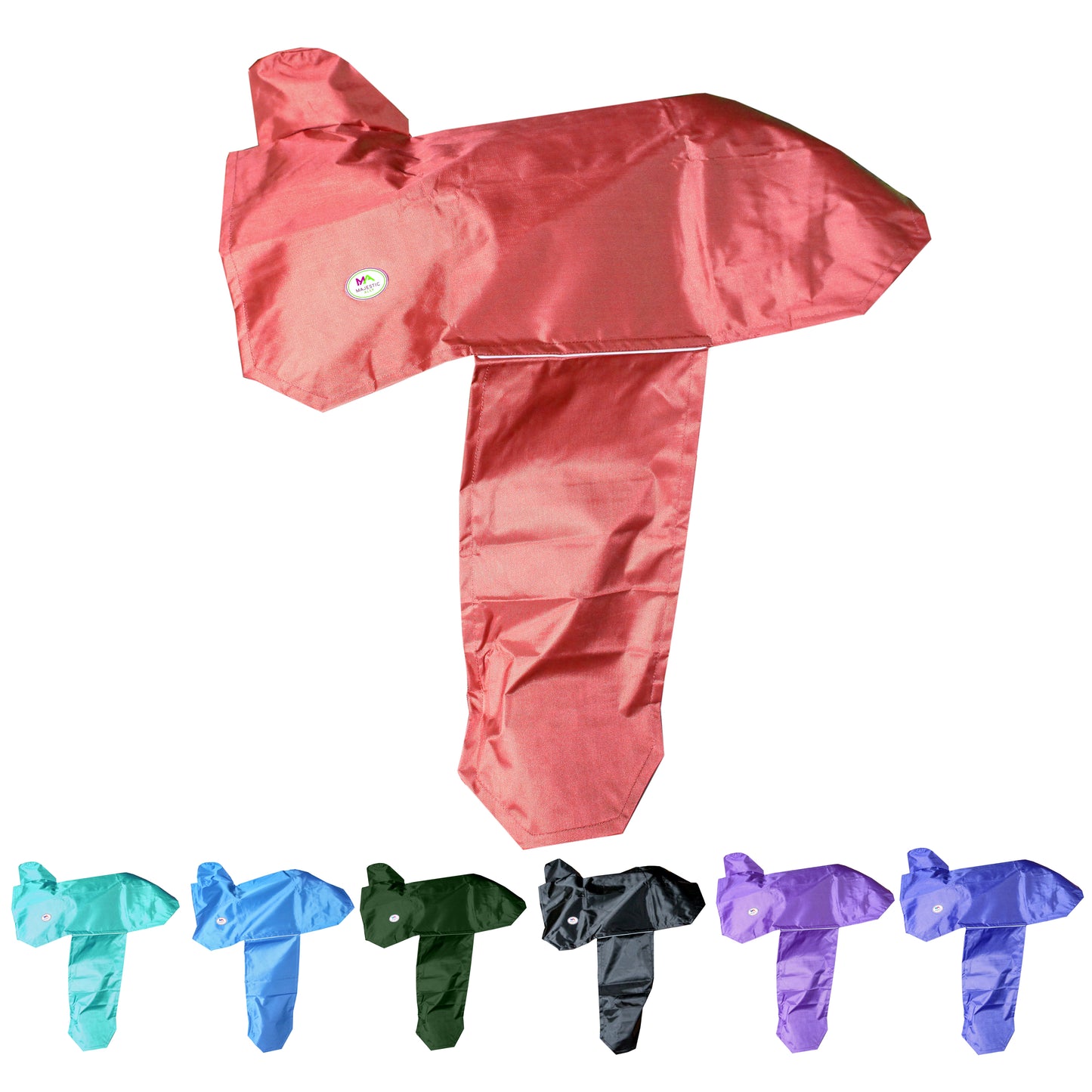 Majestic Ally 1000D Waterproof Reflective Western Saddle Cover