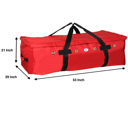 Majestic Ally 1200 D Nylon Fabric Large 44” x 20” x 16” and Extra Large 53"x 29" x 21" Heavy-Duty Hay Bale Storage Bag