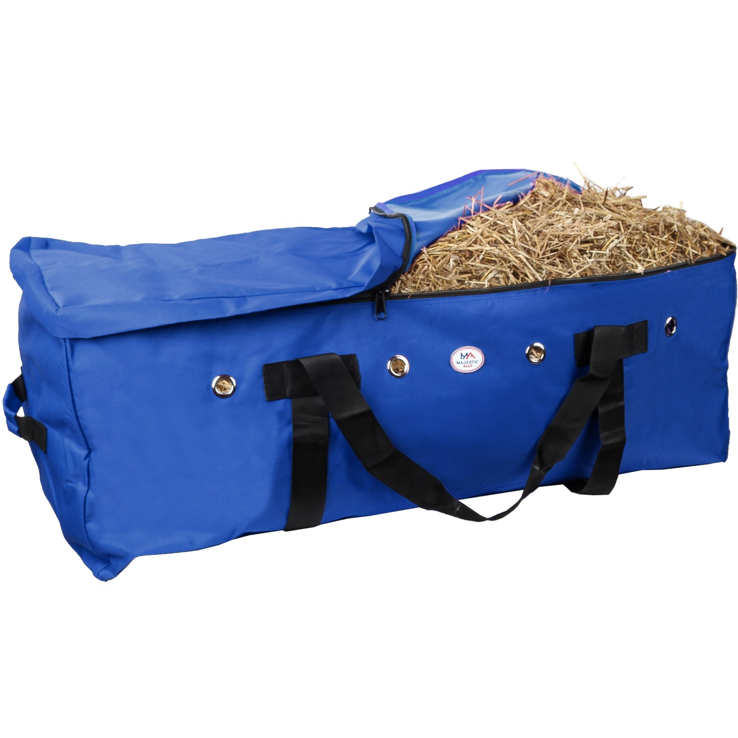 Majestic Ally 1200 D Nylon Fabric Large 44” x 20” x 16” and Extra Large 53"x 29" x 21" Heavy-Duty Hay Bale Storage Bag